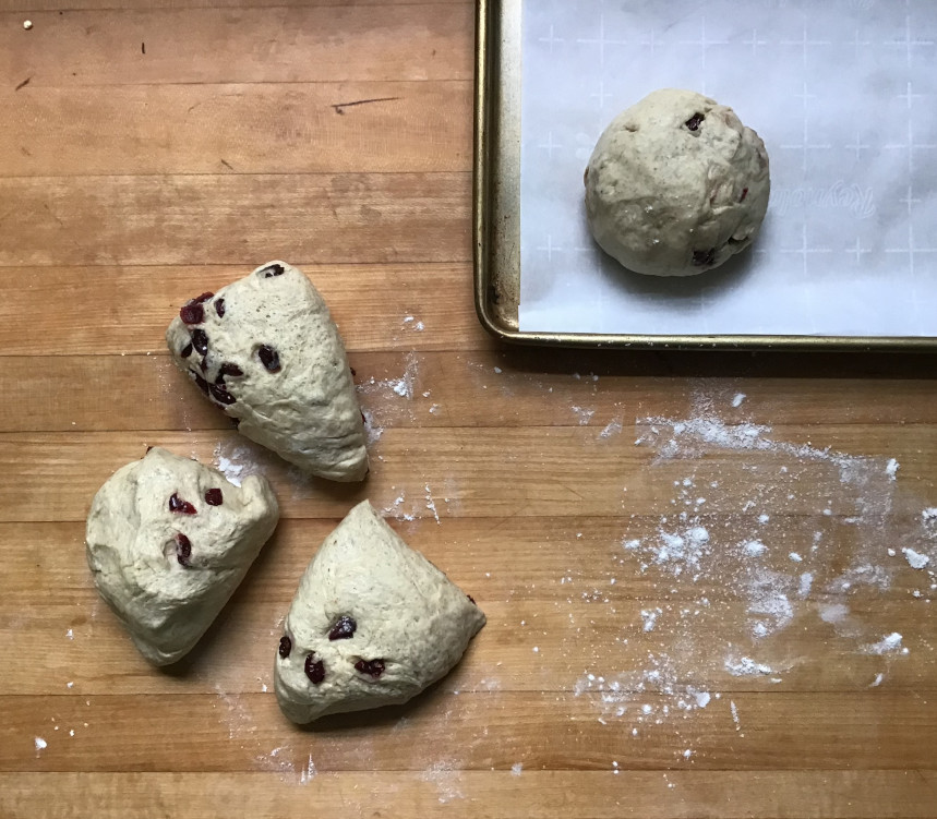 cranberryryebread