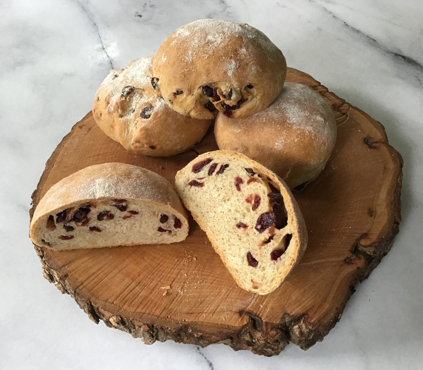 cranberryryebread