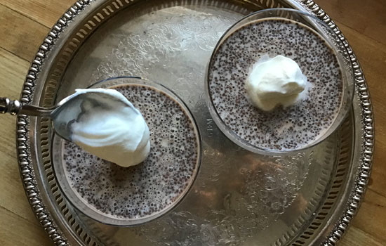 Chia Cocoa Mousse