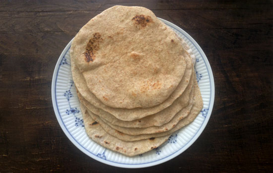 Whole Wheat Flat Bread