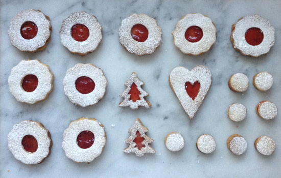 Linzer Cookies